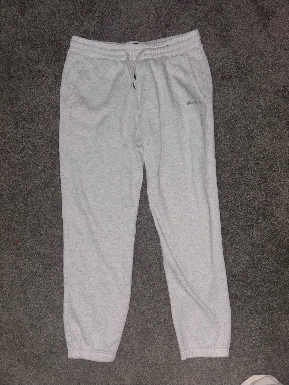 Hollister Light Gray Women’s Cotton Jogger Sweatpants